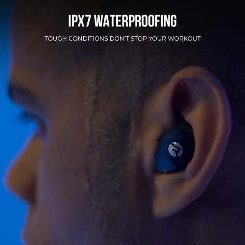 Raycon Fitness Bluetooth True Wireless Earbuds with Built in Mic 56 Hours of Battery, IPX7 Waterproof, Active Noise Cancellation, Awareness Mode