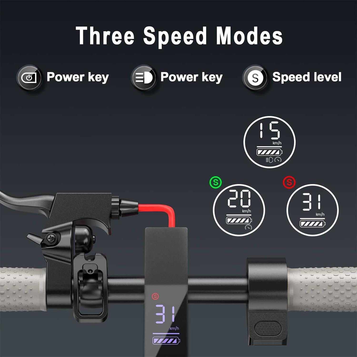 Aovopro ES80 Electric Scooter 8.5 Solid Tires - Sports Supplies Online Store