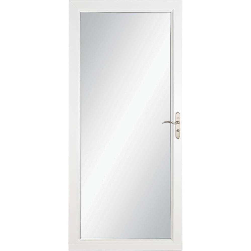 LARSON Signature Selection 36-in x 81 Full-view Interchangeable Screen Aluminum Storm Door Handle