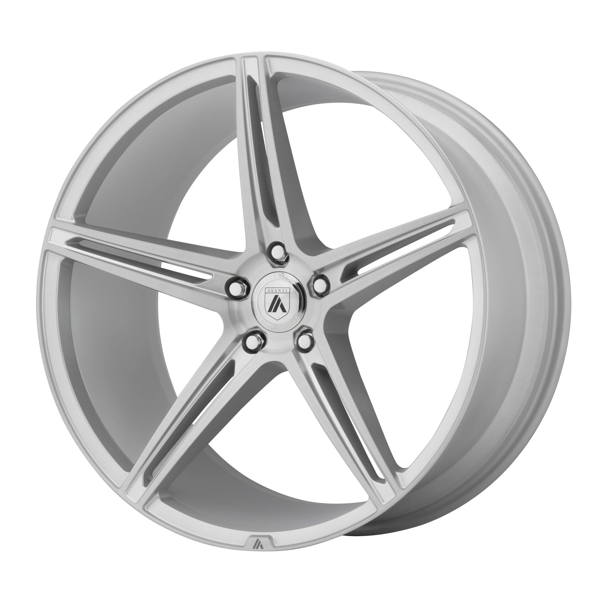Asanti Black Alpha 5 22x9 5x120.00 Brushed Silver (32 mm)