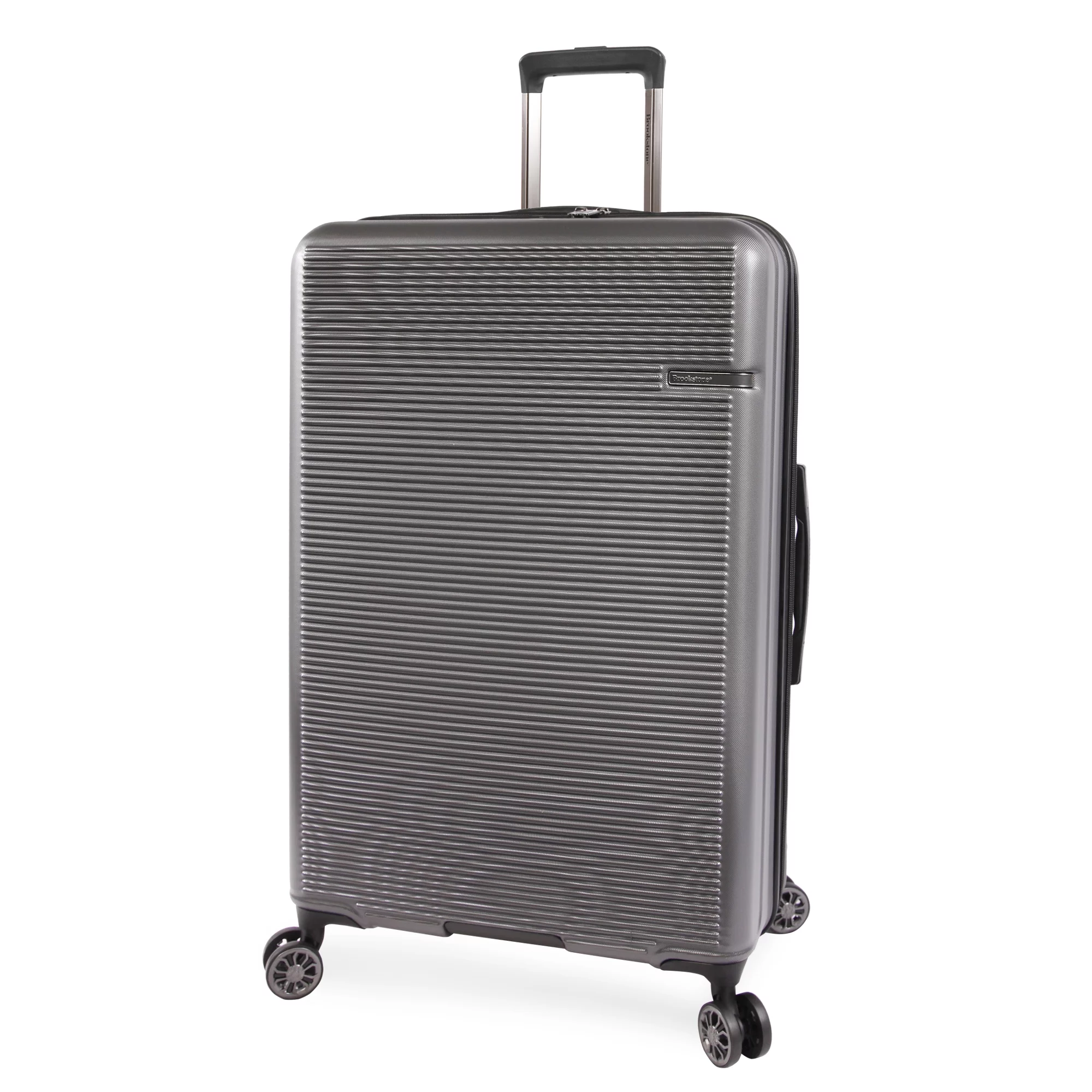 Brookstone Nelson 29" Check-In Hardside Spinner Luggage - Charcoal - Curated Treasures Market