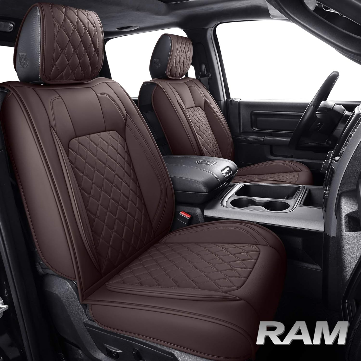 Aierxuan Car Seat Covers for Dodge Ram Custom Fit 2009-2022 1500