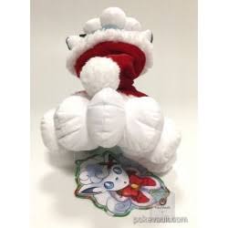 Pokemon Center Original Plush Doll Alola Vulpix Christmas 2017 Japan Official