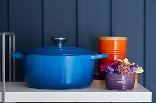Le Creuset Enameled Cast Iron Signature Round Dutch Oven, 5.5 qt., Cerise