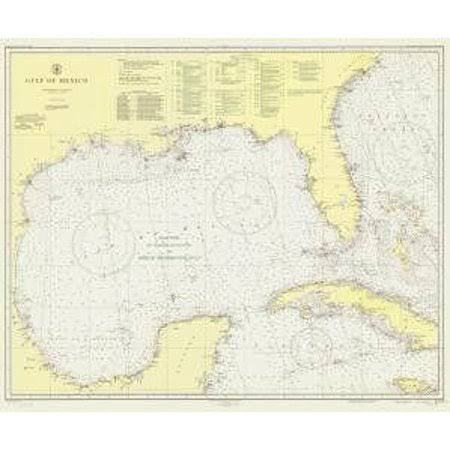 Historical Nautical Chart 1007A-7-1947: AL, Gulf of Mexico Year 1947
