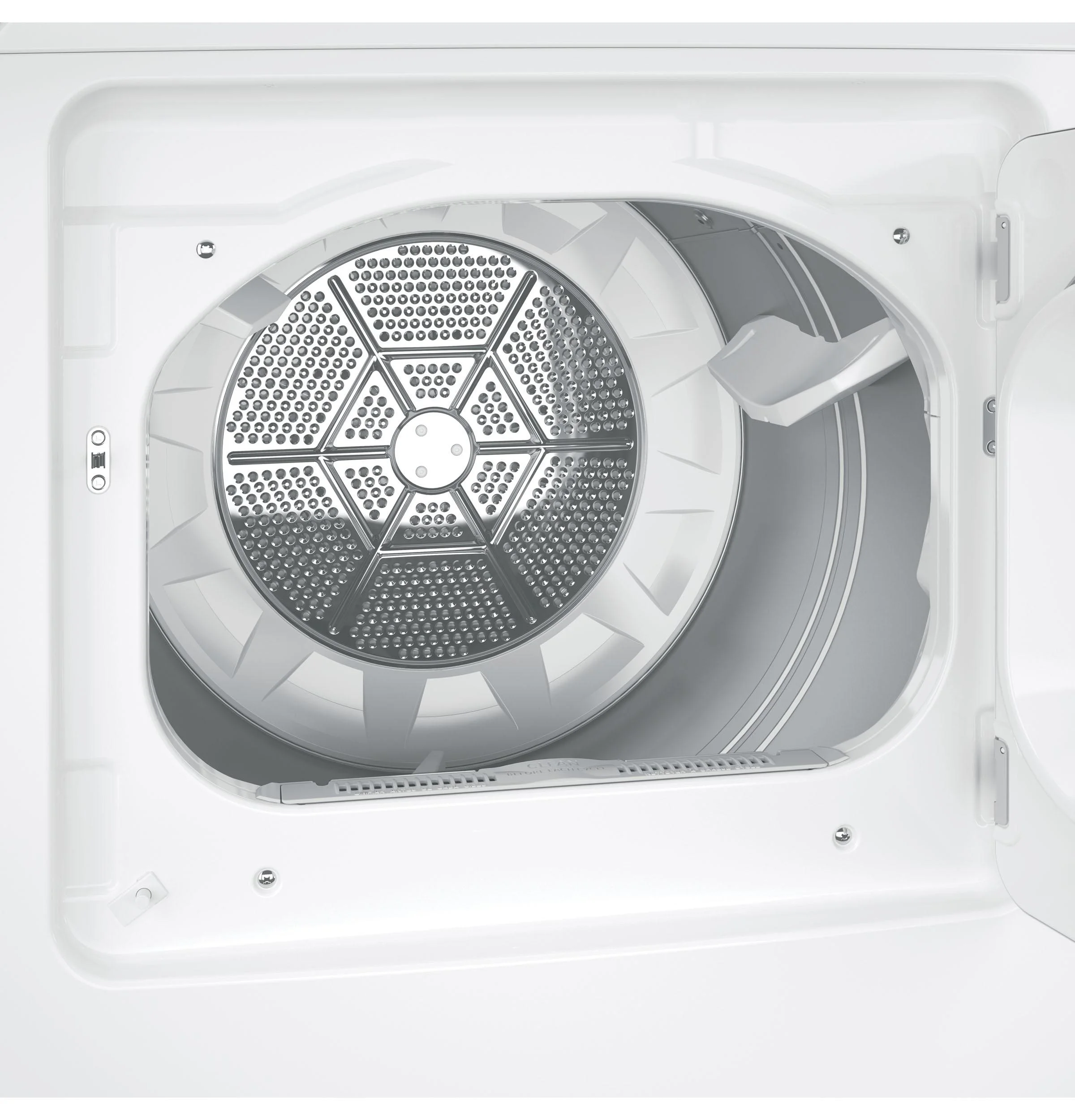 Ge Gtx33gak 27" Wide 6.2 Cu. Ft. Gas Dryer - White