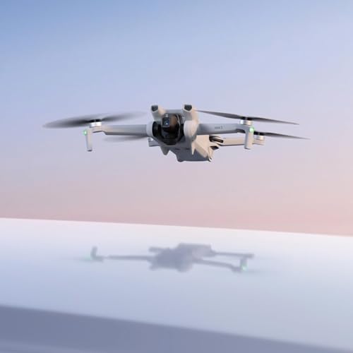 DJI Mini 3 (DJI RC), Lightweight 3x Mechanical Gimbal Drones with Camera for Adults 4K, 38-min Flight Time, up to 32800ft (10km) Video Transmission