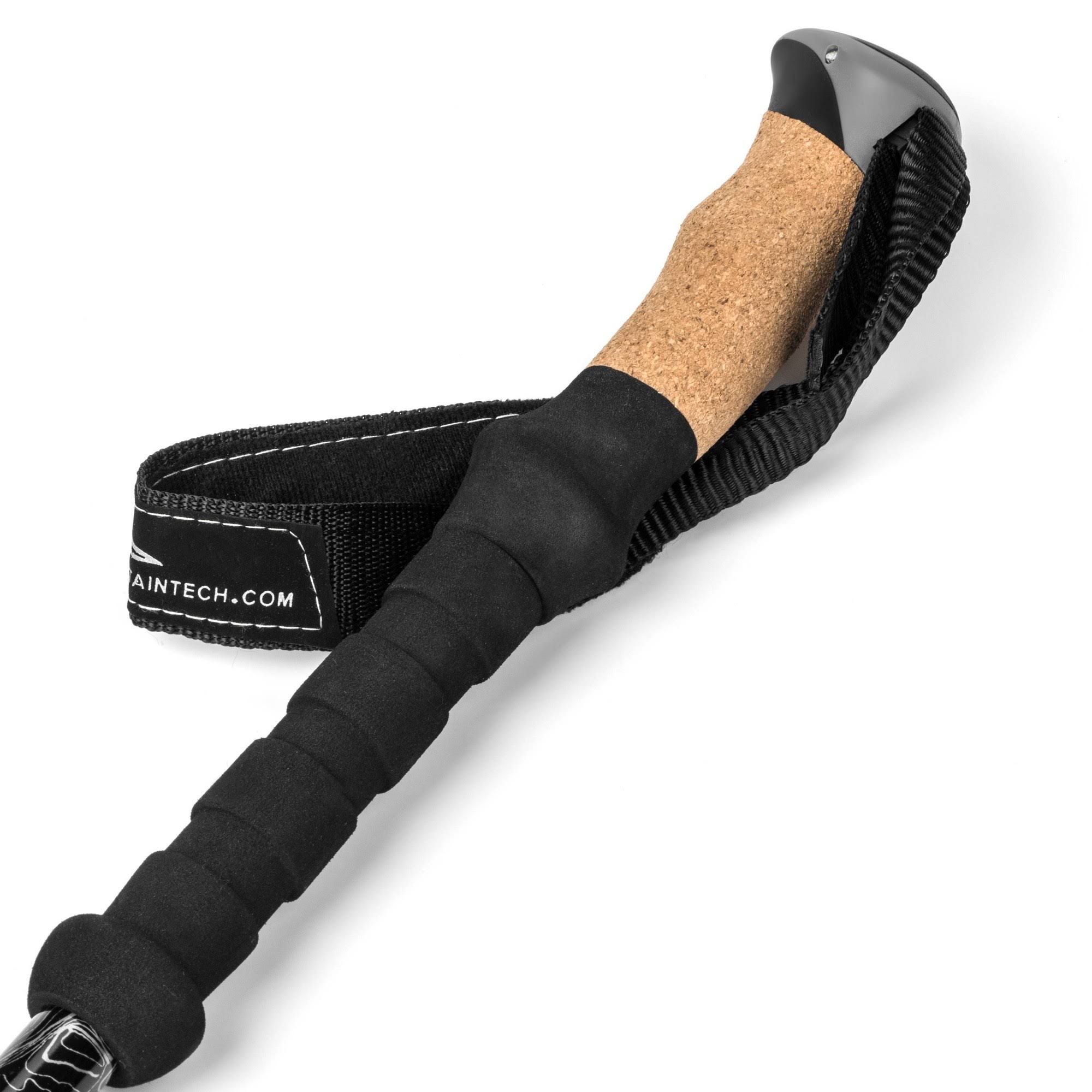Cascade Mountain Tech 3K Carbon Fiber Trekking Poles Ultralight with Cork Grip
