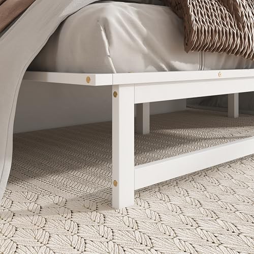 KEIKI Queen Size Cabinet Murphy Bed with Charging Station and Drawer, Multiple Storage Foldable Hideaway Wall Murphy Bed Frame with Solid Slat