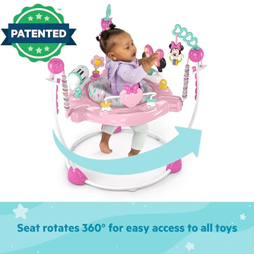 Bright Starts Disney Baby Finding Nemo Sea of Activities Baby Activity Center Jumper with Interactive Toys, Lights, Songs & Sounds, 6-12 Months (Blue)