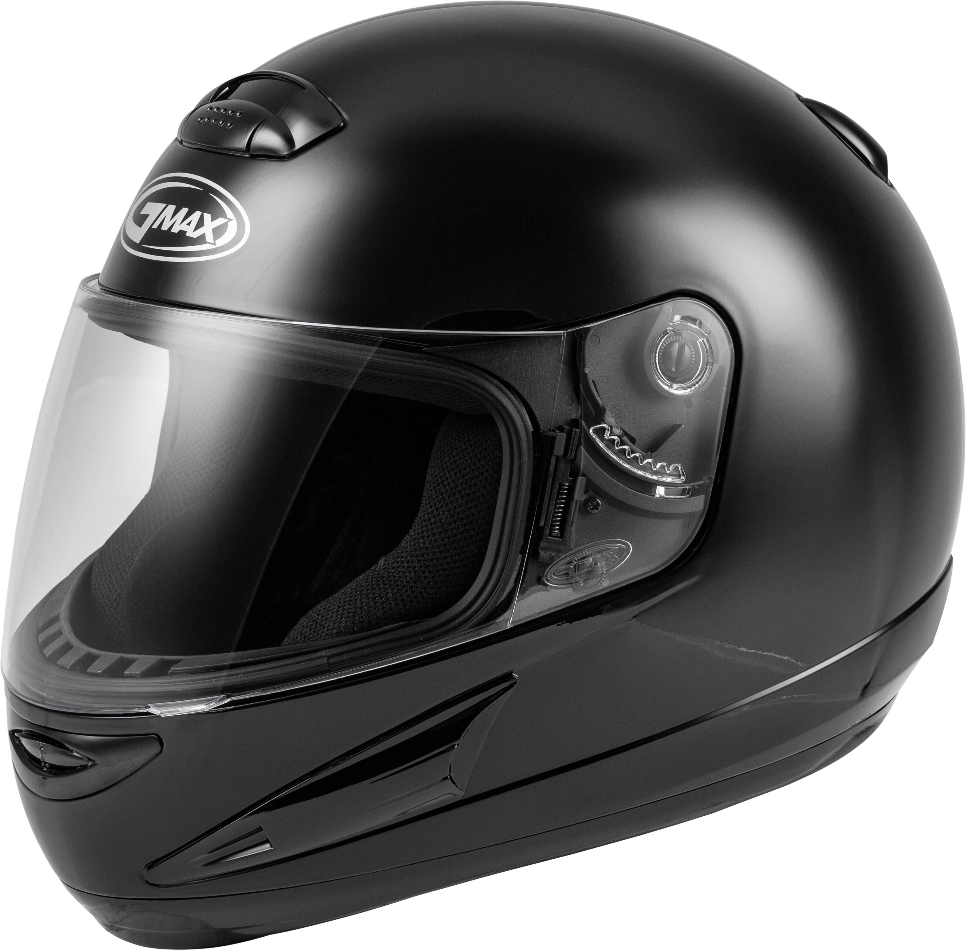 GMAX GM-38 Full Face Helmet Black