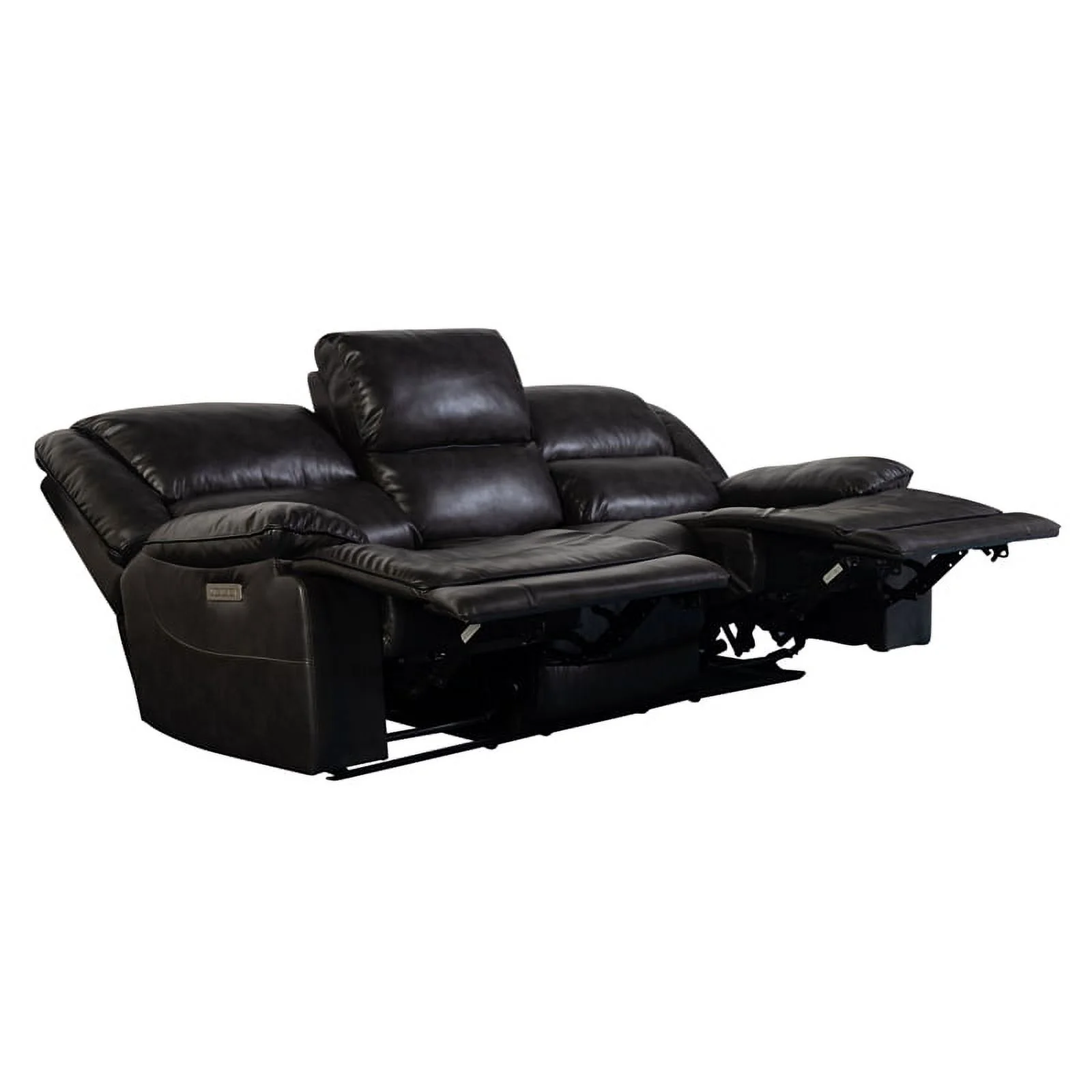 Hawthorne Collections Ennis Reclining Sofa - Black