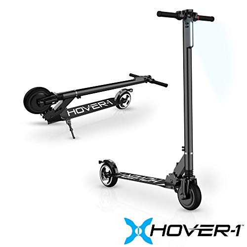 Hover-1 Rally Electric Scooter | 12MPH, 7 Mile Range, 4HR Charge, LCD Display, 6.5 Inch High-Grip Tires, 220LB Max Weight, Cert. & Tested