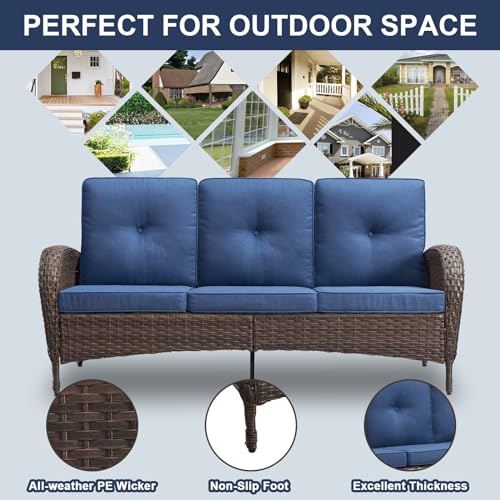 Patio Club Chair Wicker Chairs