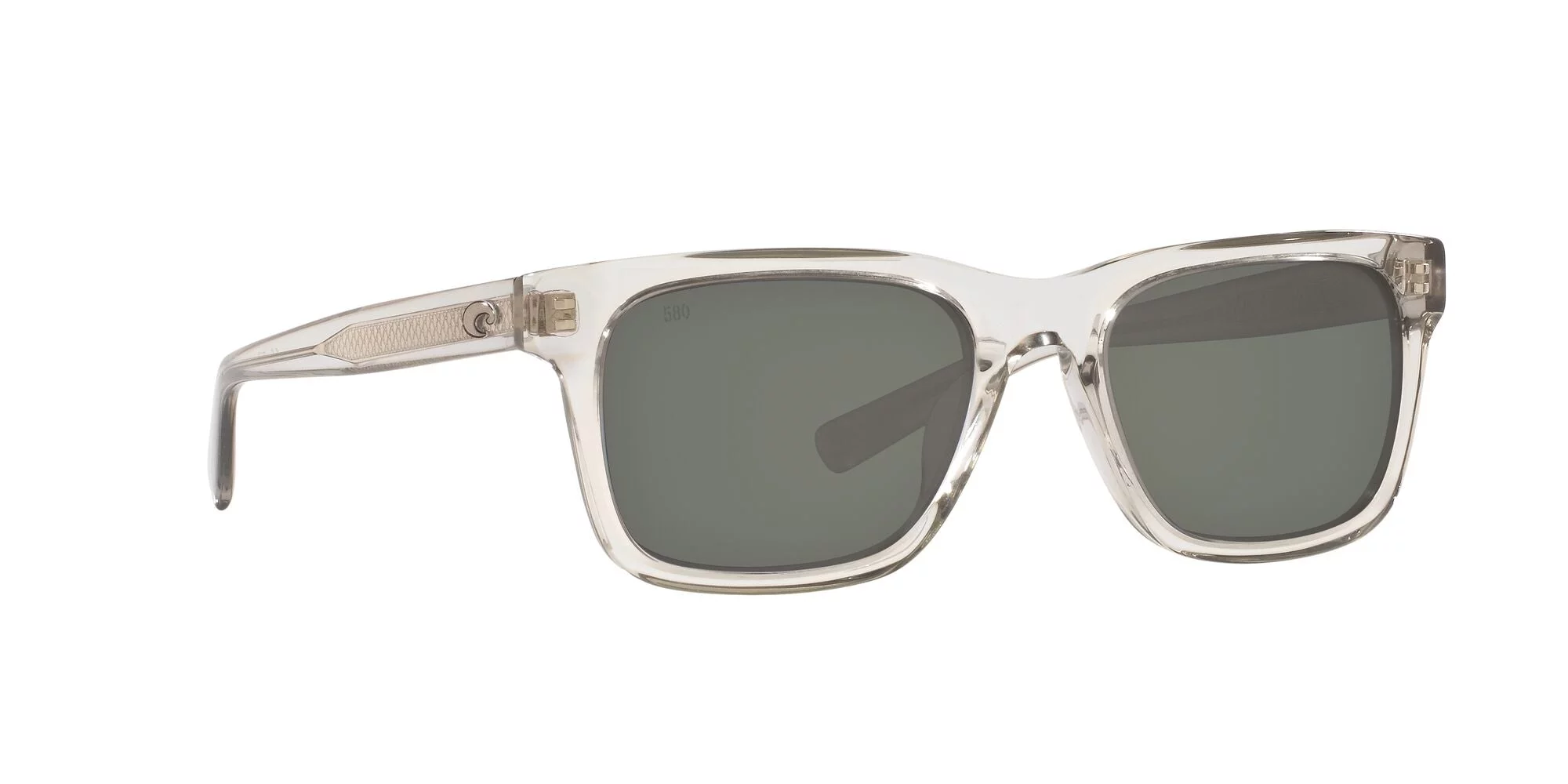 Costa Del Mar Tybee Polarized Blue Mirror 580G Square Sunglasses TYB 282 OBMGLP