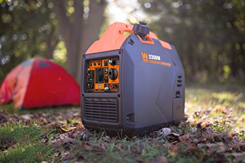 WEN 2800-Watt Dual Fuel Inverter Generator, Quiet, Portable, and Lightweight with Fuel Shut Off and CO Watchdog (DF280iX)
