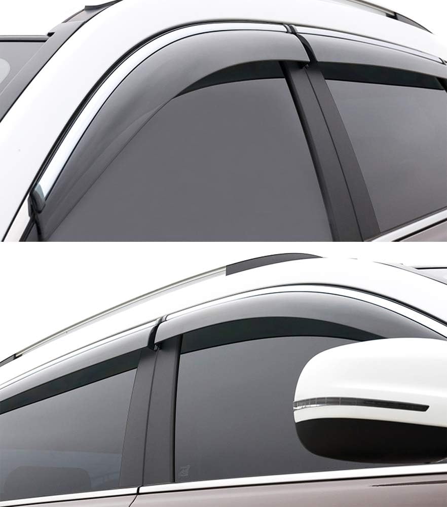 SPEEDLONG Car Window Visor Vent Shade Deflector Sun/Rain Guards Compatible with Buick Lacrosse 2017 2018 2019 2020