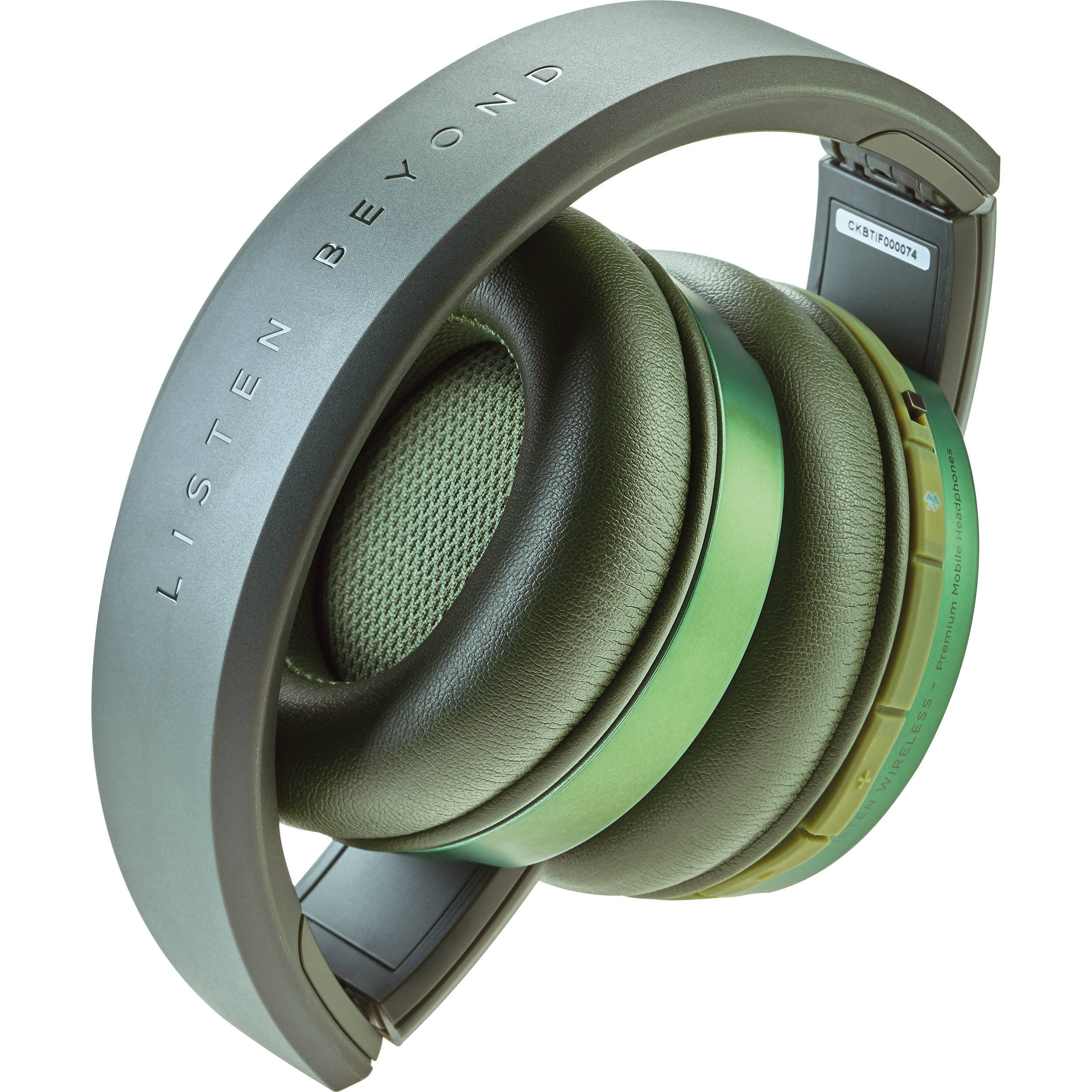 Focal Listen Wireless Chic Over-Ear Headphones (Green)