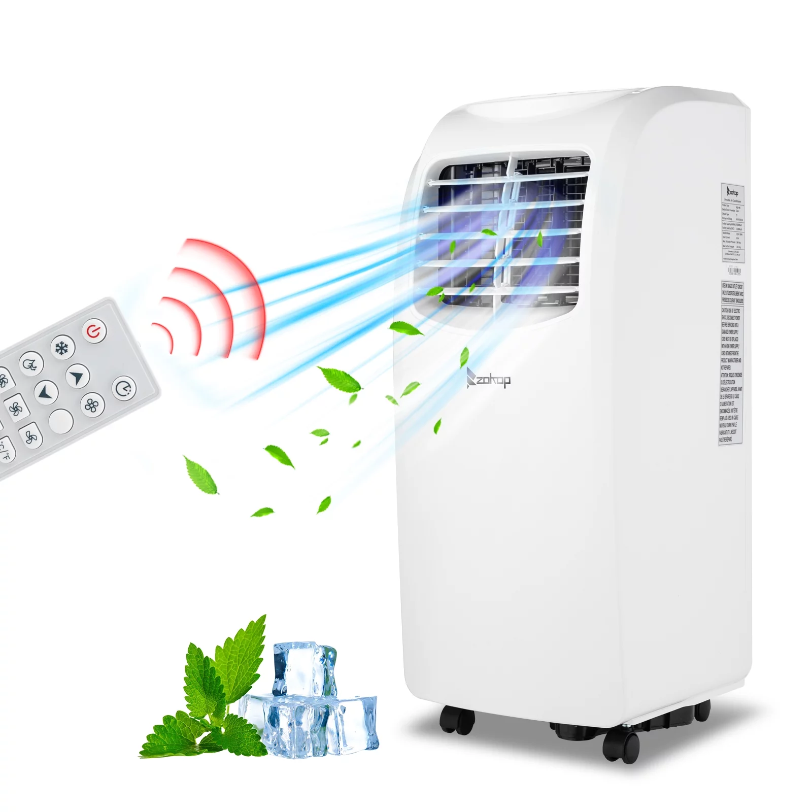 SamyoHome 8,000 BTU Portable Air Conditioner Dehumidifier Function