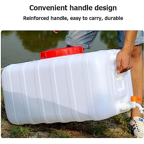 20 Gallon Water Storage Containers for Camping, 80L Large Capacity Water Tank with Spigot