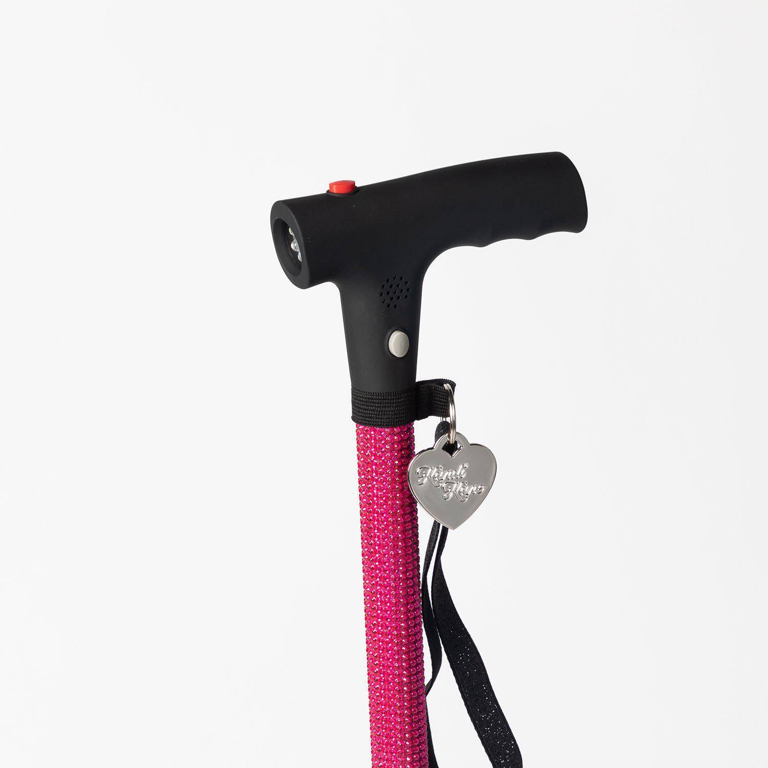Blingsting Kandi Kane Personal Safety Cane Pink
