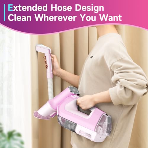 TAB Carpet Cleaner Machine, Portable Carpet Cleaner,Handheld Cordless Spot Lightweight Upholstery Stain Remover Deep Cleaner Shampooer for Pets