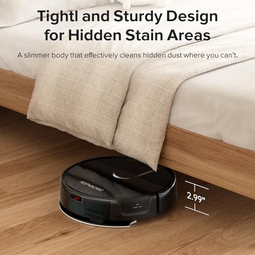 Robot Vacuum Cleaner Robot Vacuum and Mop Combo with 4000Pa Suction, Personalized Cleaning Adjustments, Self-Charging Robotic Vacuum Cleaner