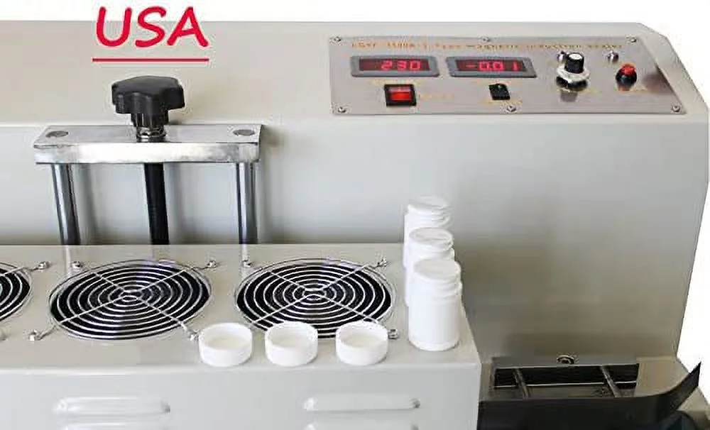 INTSUPERMAI Continuous Electromagnetic Induction Sealing Cap Aluminum Sealer Plastic Glass Bottle Machine 20-50mm 220v