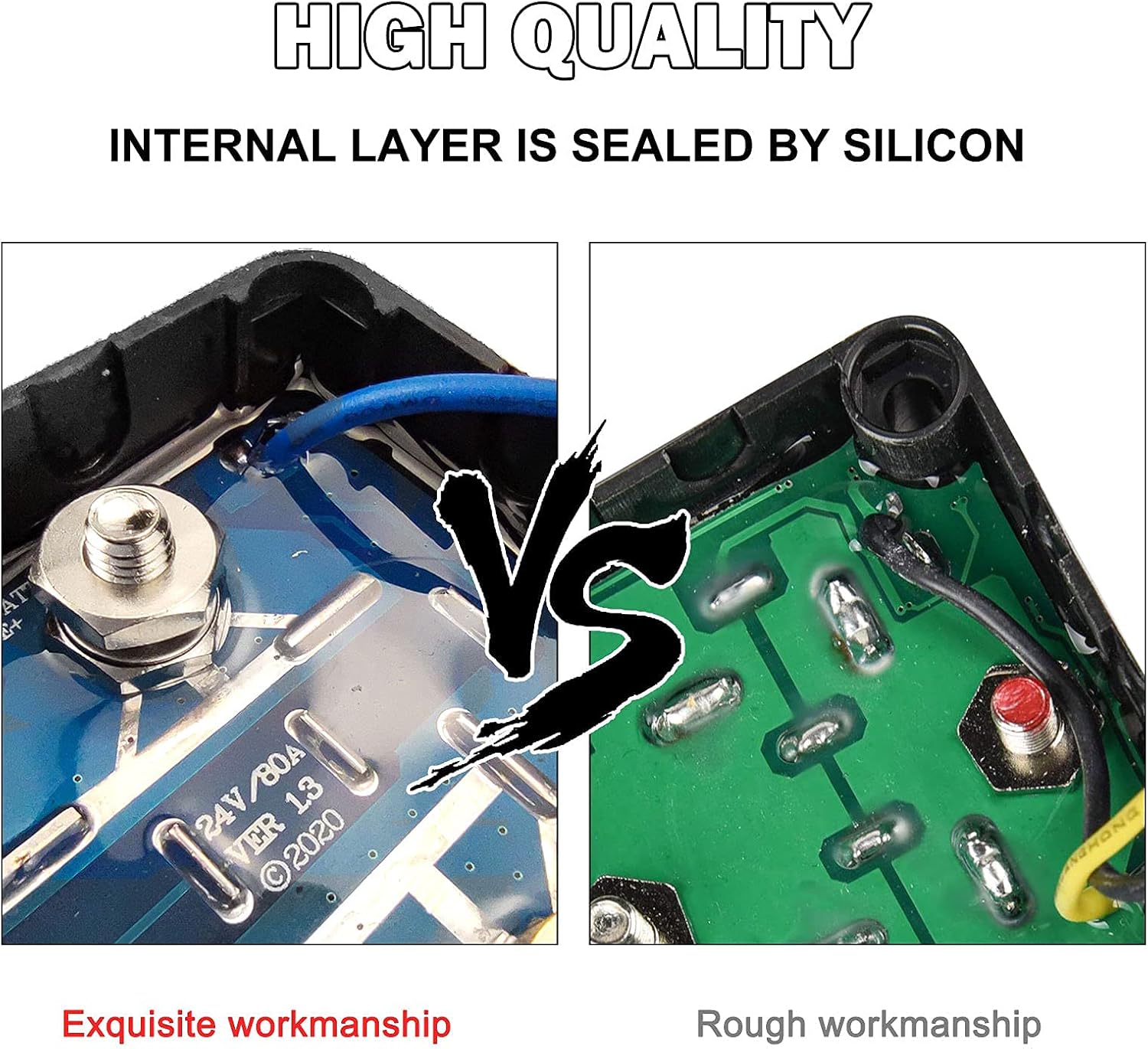 Dual Battery Isolator 12V 140Amp, Voltage Sensitive Relay VSR