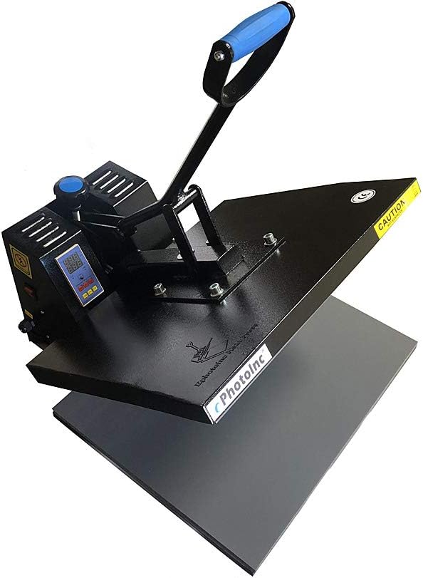 ePhotoInc 16" x 20" Digital Clamshell Heat Press Transfer T-Shirt Sublimation Press Machine ZP1620