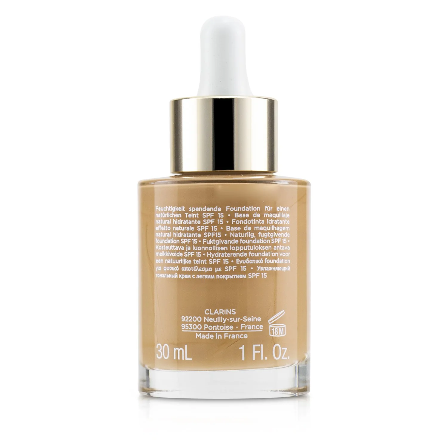 Clarins Skin Illusion Natural Hydrating Foundation SPF 15 # 105 Nude  30ml/1oz