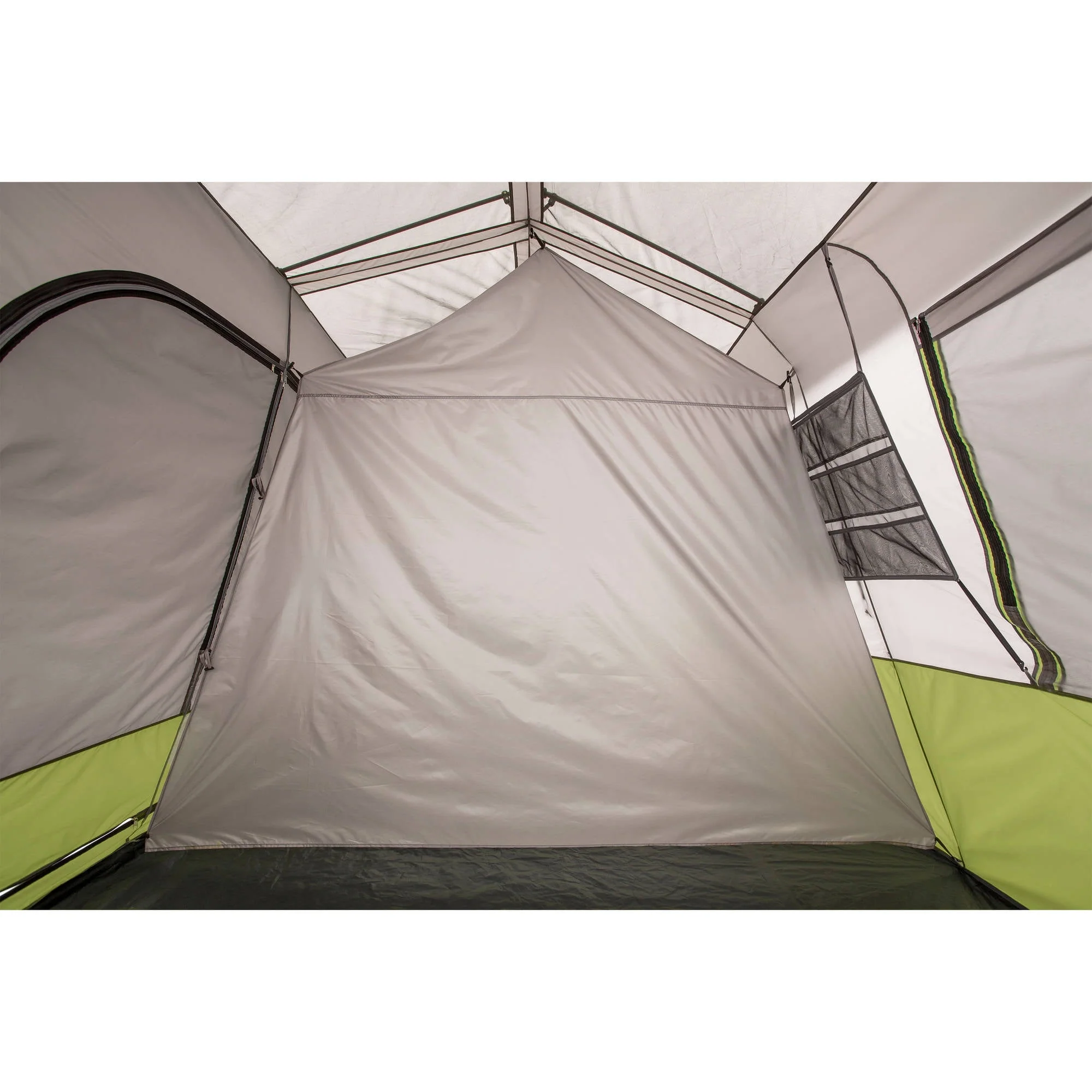 Ozark Trail 14' x 13.5' 9 Person 2 Room Instant Cabin Tent with Screen Room, 30.8 lbs