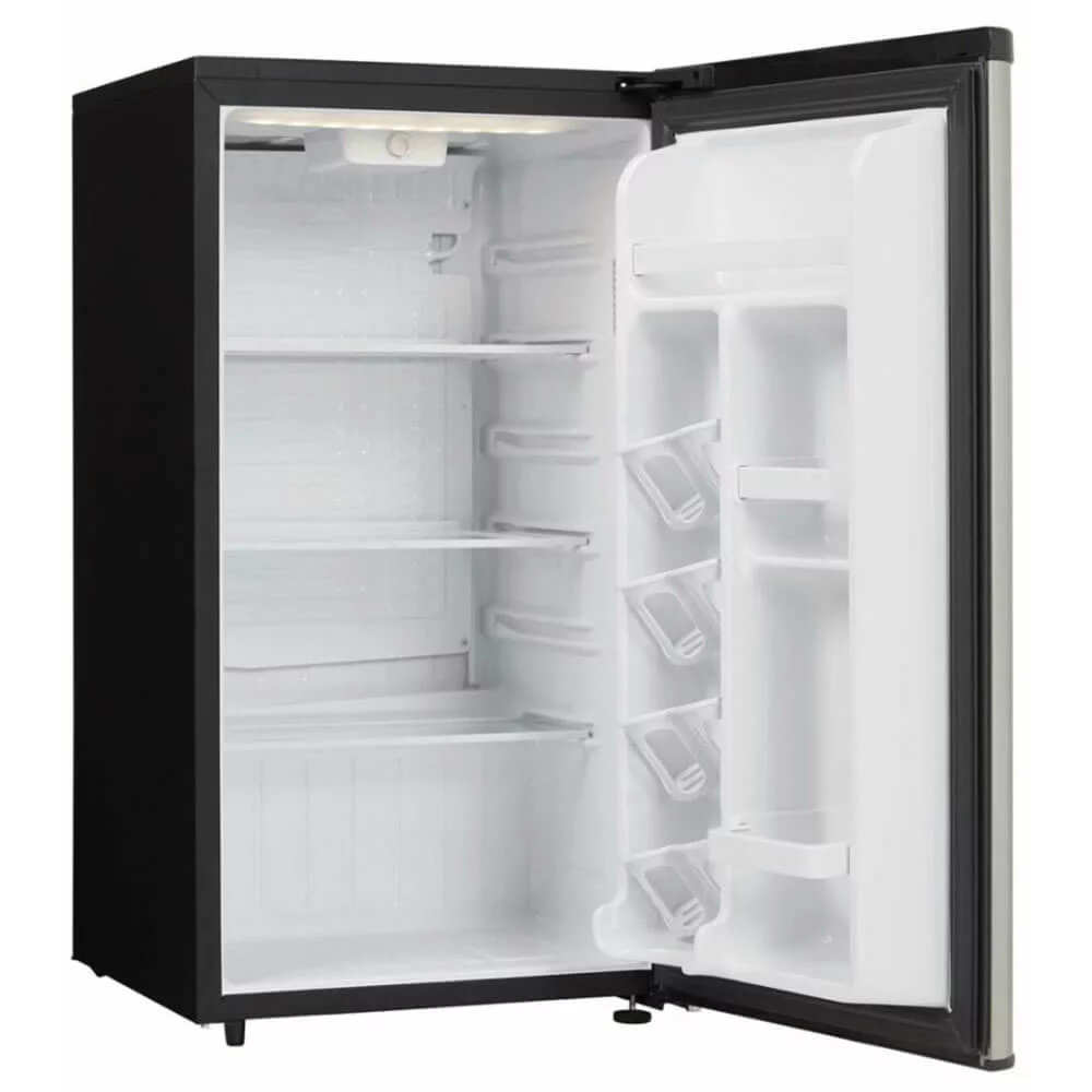 Danby DAR033A6BSLD 3.3 Cu. Ft. Silver Mini Refrigerator