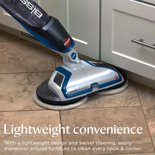 Bissell&reg; SpinWave Hard Floor Expert Corded Spin Mop Cleaner with Washable mop Pads for Sealed Hard Floors, 20393