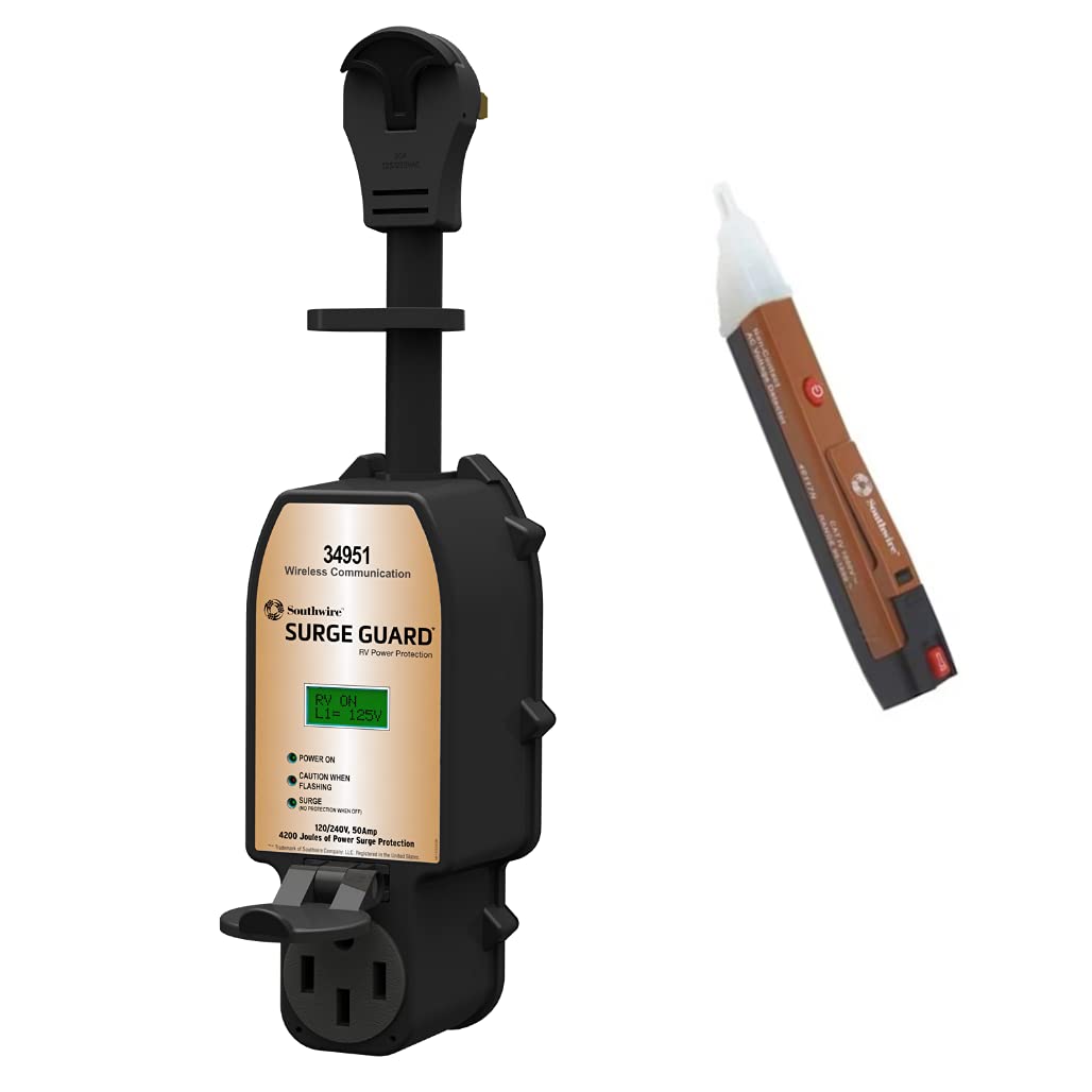 Southwire Surge Guard 34930 RV Surge Protector with LCD Display