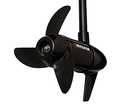 Pro Controll Revolution L-Type Freshwater Bow or Transom Mount Electric Trolling Motor, 50 lb Max Thrust, 36-inch Shaft