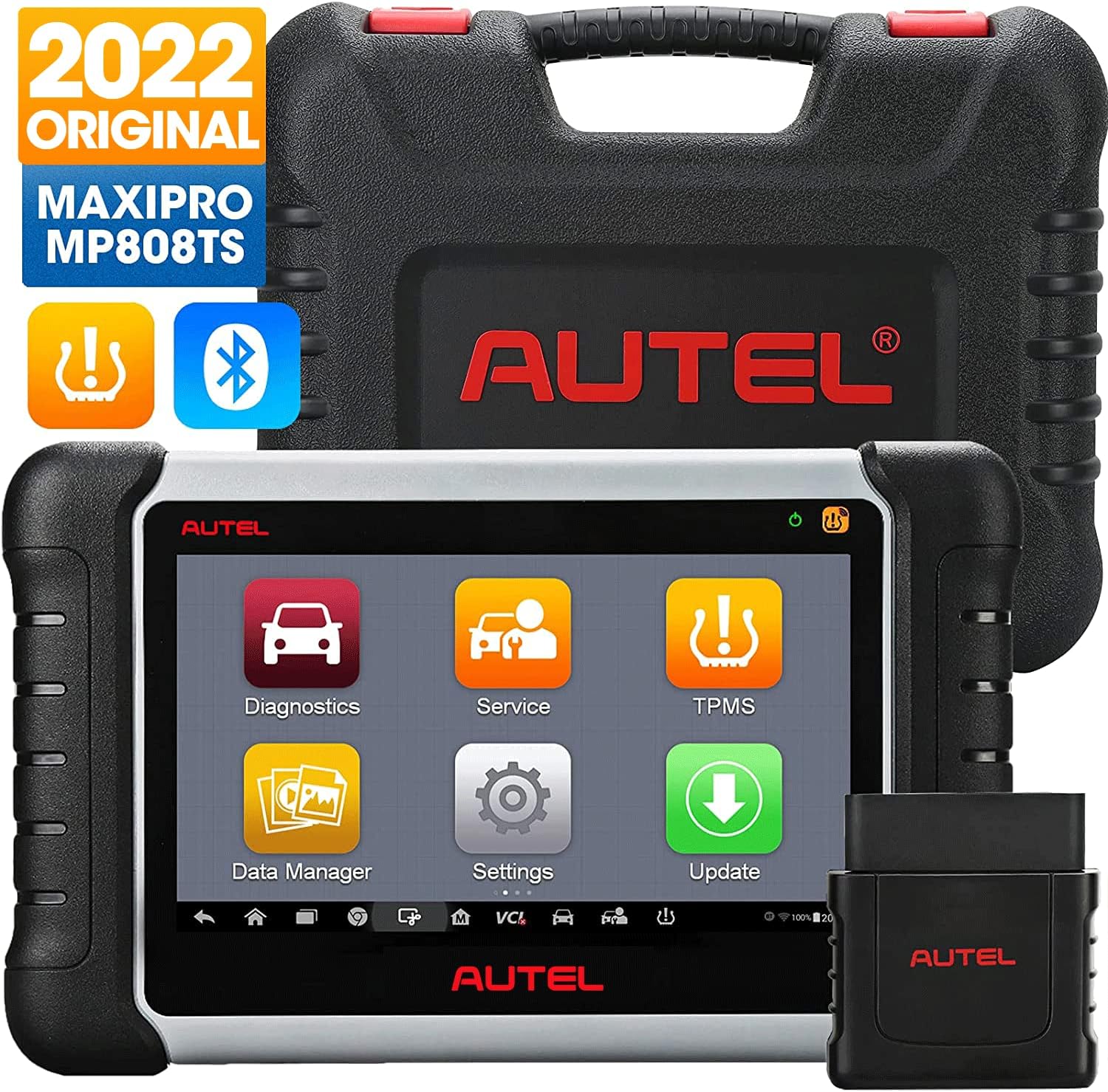 Autel MaxiPRO MP808TS, Autel Scanner with Full TPMS Service Function Updated of MP808/DS808/MP808K Diagnostic Tool