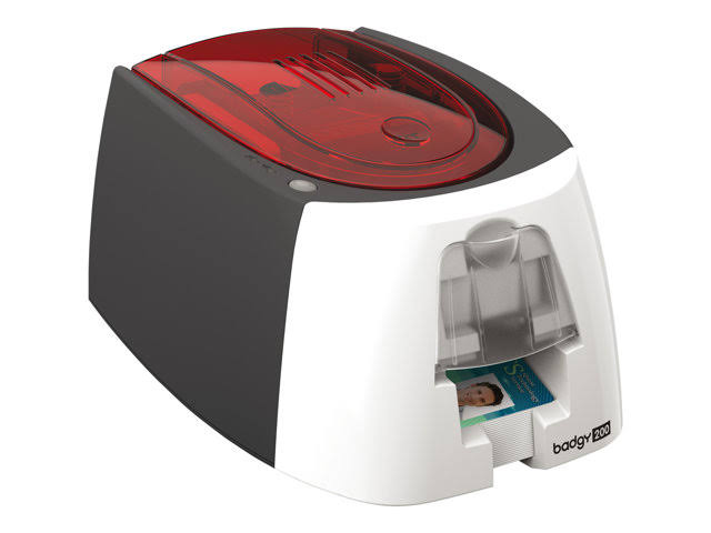 Badgy 200 Color Dye-Sublimation/Thermal Transfer ID Card Printer