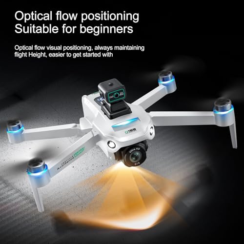 Drones with Camera for Adults 4K, GPS UHD Drone, 5G Remote Controller with Screen, One Key Return, Dual Camere, 3rd Gear Speed