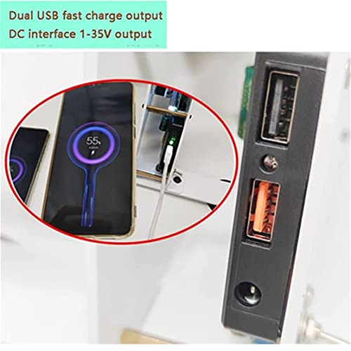 100W Hand Crank and Foot Pedal Power Generator with USB Interface - Portable Bicycle Charger for Camping, Hiking, and Emergency Power Supply