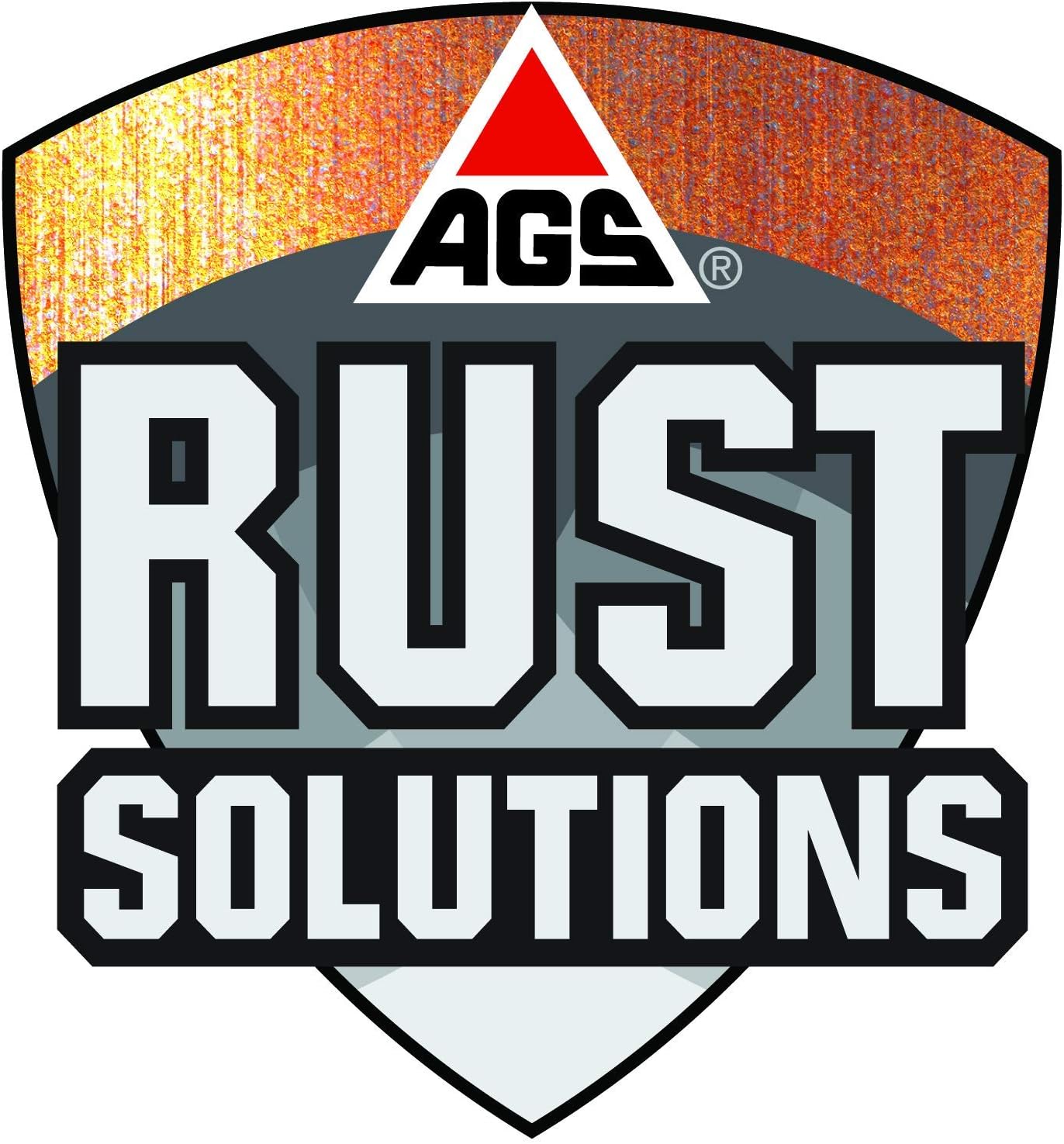 AGS RUST SOLUTIONS Apply Over Rust Paint for Stopping Rust and Preventing from Spreading, UV Resistant, All in One Application, Permanently Stop Rust