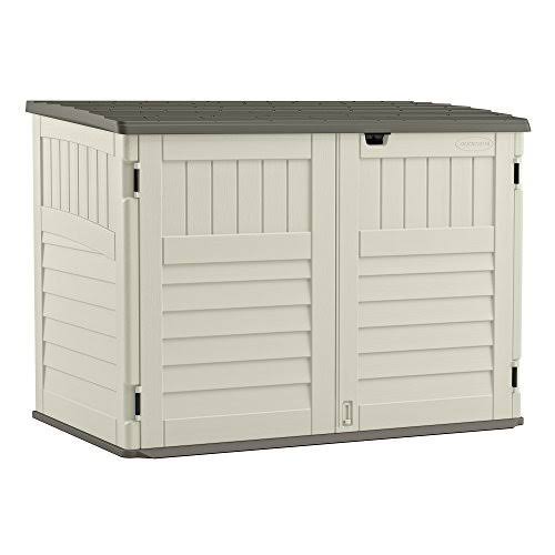 Suncast Bms4700 The Stow-Away Horizontal Storage Shed, 70-cubic Feet