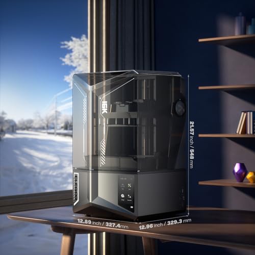 ELEGOO Saturn 4 Ultra 16K Resin 3D Printer with 10" 16K Mono LCD and Flip-up Lid, Smart Tank Heating at 30 ｰC, 150mm/h High Speed Printing