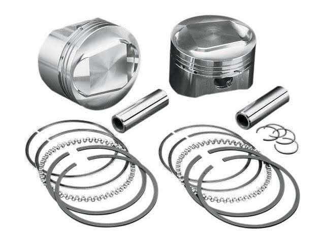 Wiseco 74 FL-FLH Piston Set Standard High-Performance Pistons Kit STD. 48-80
