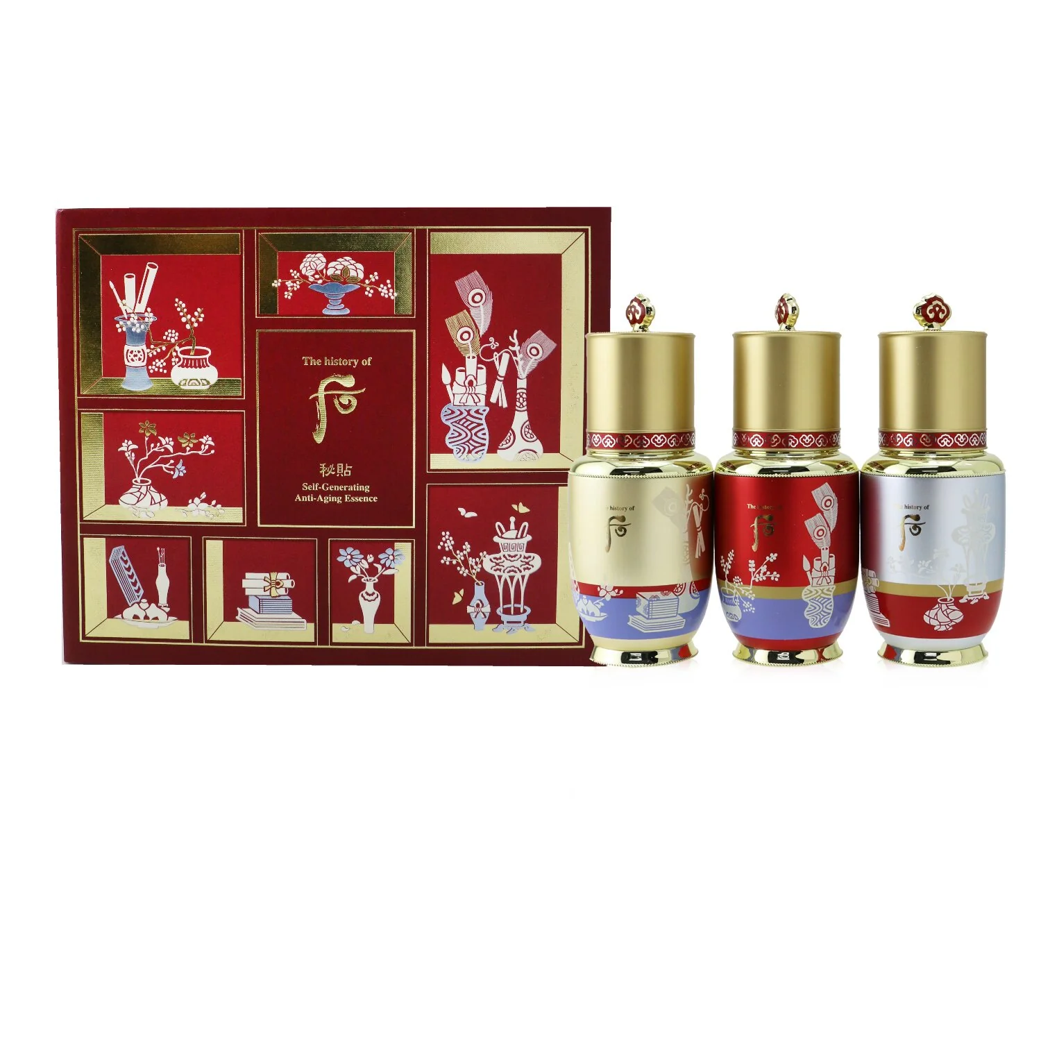 Whoo (The History Of Whoo) Bichup Self-Generating Anti-Aging Essence Trio Set  3x25ml/0.84oz