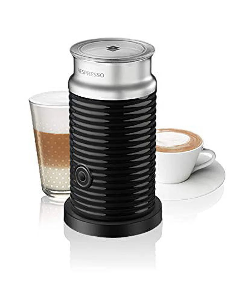 Breville Vertuo Next Coffee and Espresso Maker in Red plus Aeroccino3 Milk Frother in Black