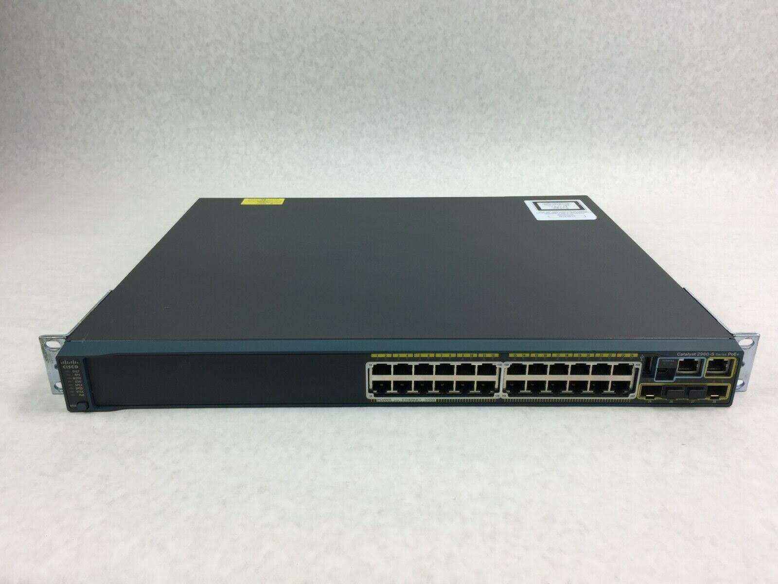 Cisco WS-C2960S-24PS-L Catalyst Stackable Ethernet Switch