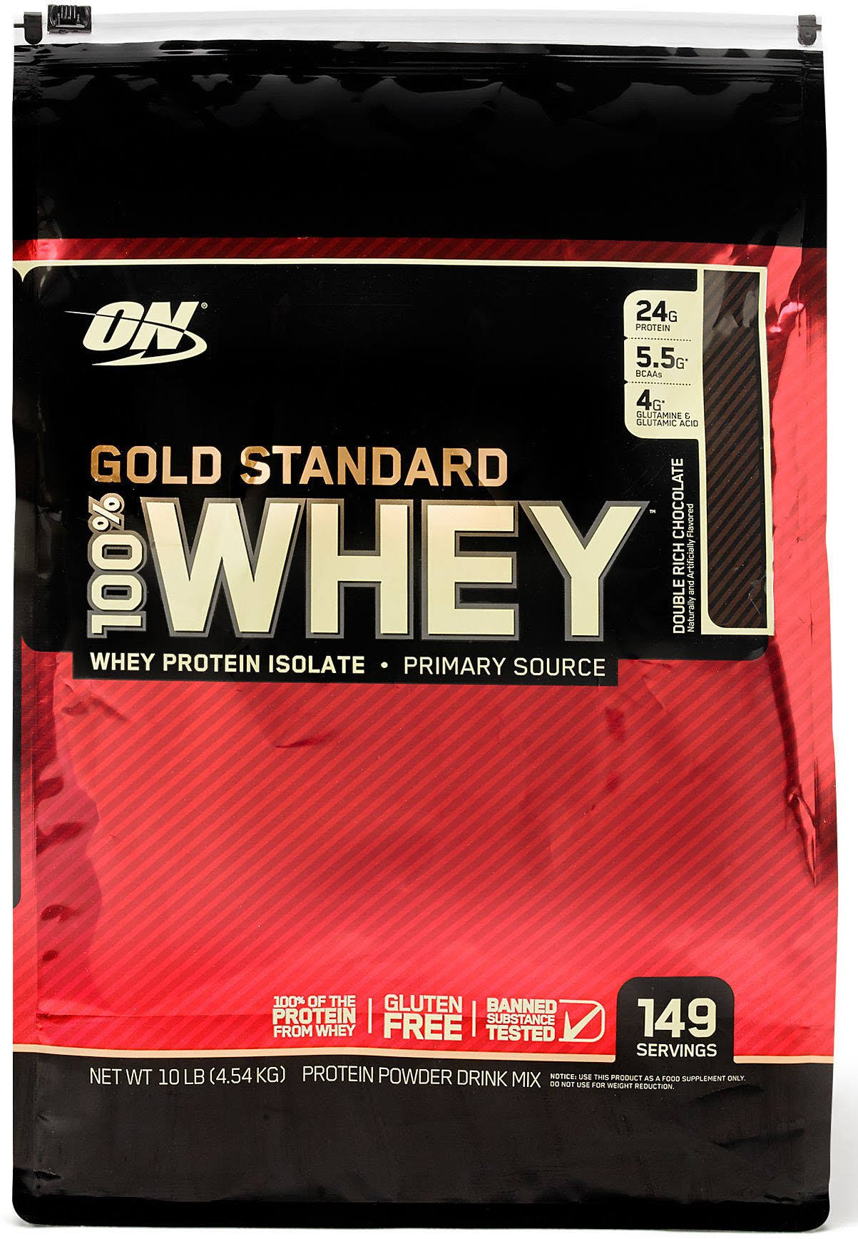Optimum Nutrition 100% Whey Gold Standard, Mocha Cappuccino - 5 lb tub
