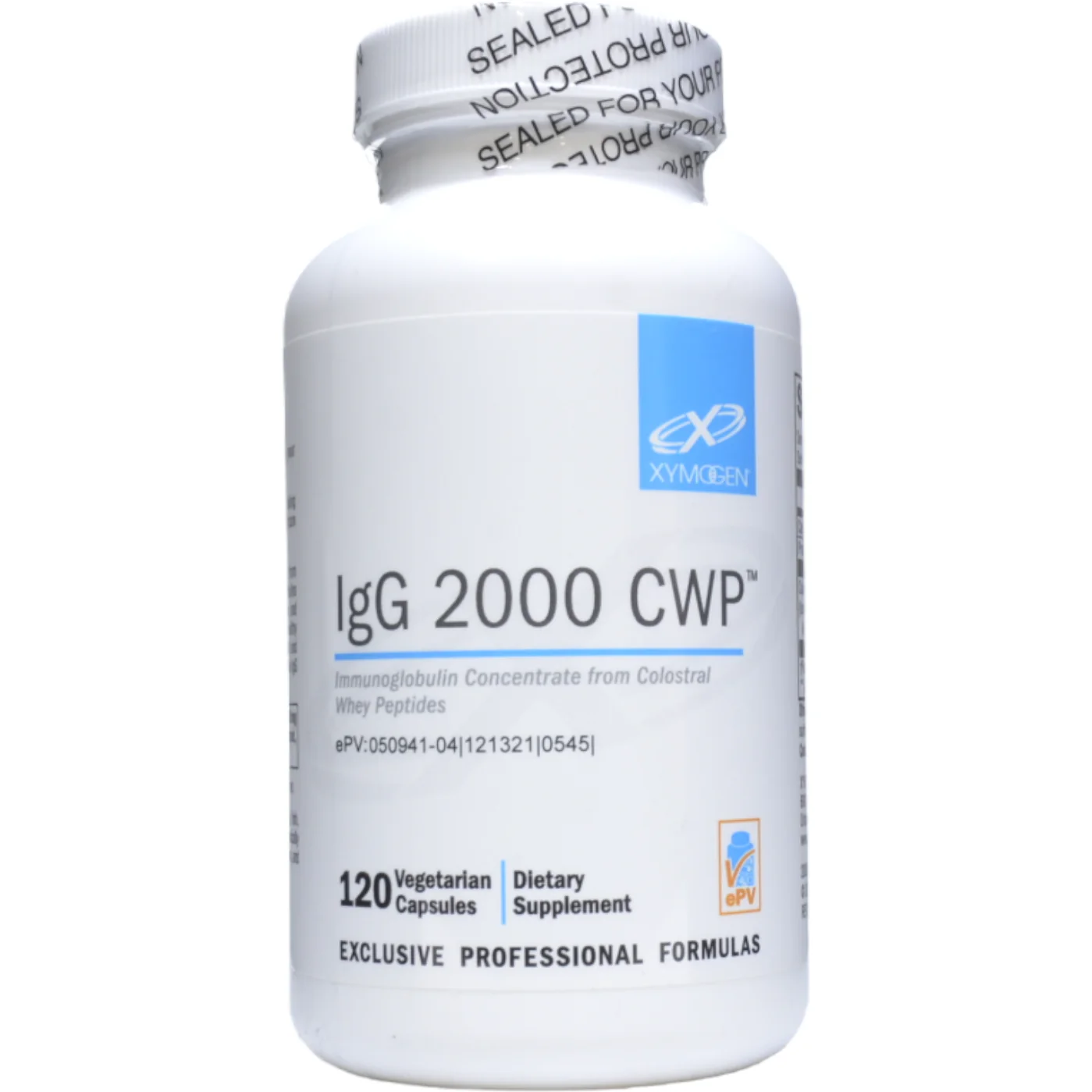 IgG 2000 CWP 120 Capsules by Xymogen - Kansas Nuitrition - HNZSDS