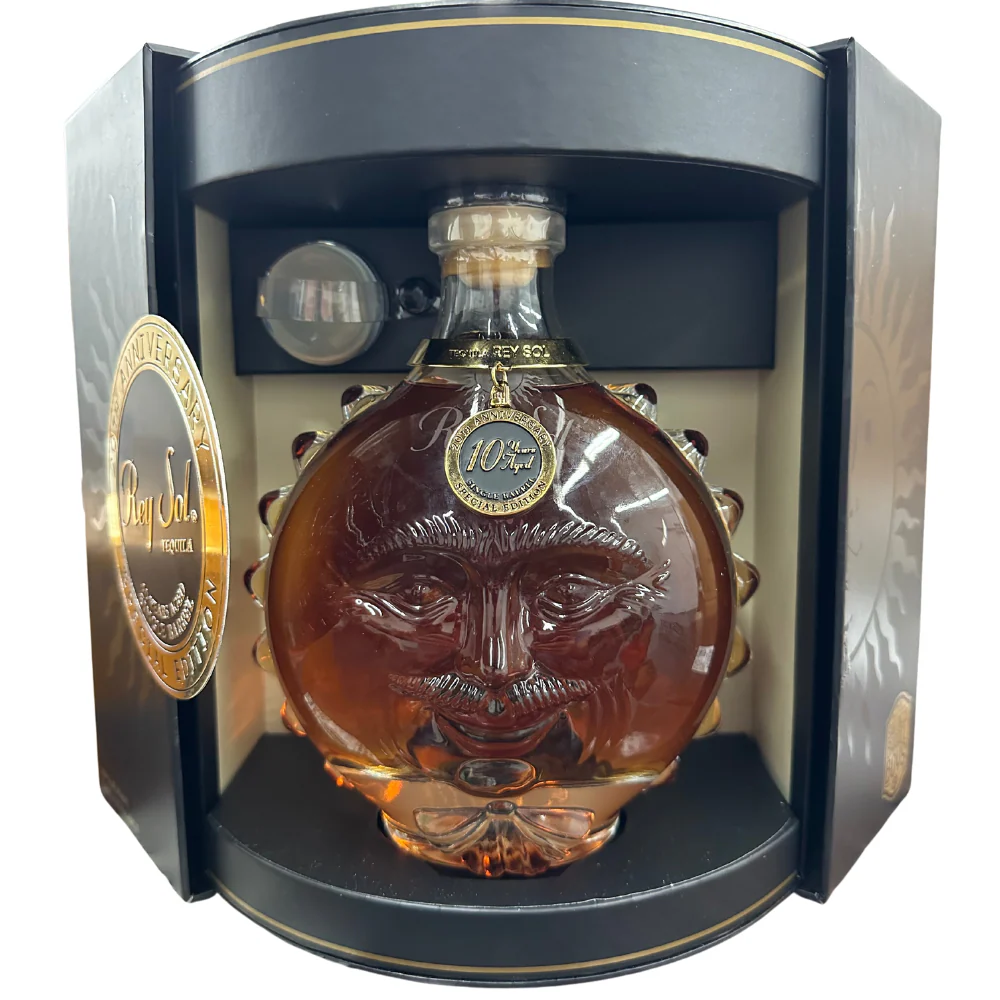 Rey Sol 20th Anniversary 10 Years Aged Single Barrel Extra Anejo Tequila - Nestor Liquor